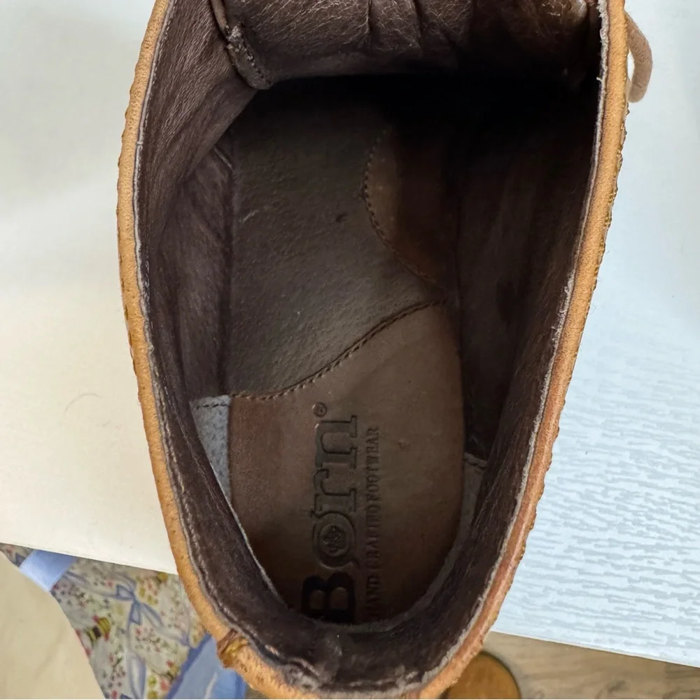 Born Harrison Brown Leather Chukka Boots Lace Up Men’s 8.5 M‎